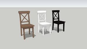 Explore our collection of 3d furniture models for game development. Ingolf Ikea Wood Chairs 3d Warehouse