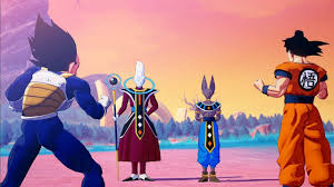 He also says that ultra instinct is the speciality of the angels, like whis. Dragon Ball Z Kakarot Goku Vegeta Meet Lord Beerus Whis A New Power Awakens Dlc 1440p Youtube