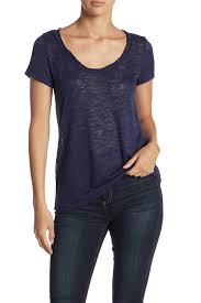 Pst By Project Social T Textured Scoop Tee Nordstrom Rack