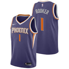 Phoenix suns shooting guard devin booker will undergo hand surgery on monday and is out indefinitely, reports 98.7 fm arizona's sports station's john gambadoro. Phoenix Suns Nike Icon Swingman Jersey Devin Booker Mens