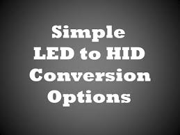 Led Conversion From Hid Options Explained Retrofit For Metal Halide High Pressure Sodium