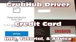 It's a popular service that delivers food from your favorite restaurants to your home or office. Grubhub Driver Credit Card New Tutorial Tips Advice Youtube