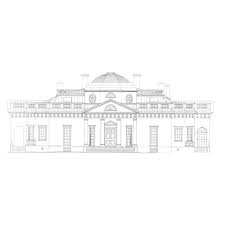 monticello architectural drawings
