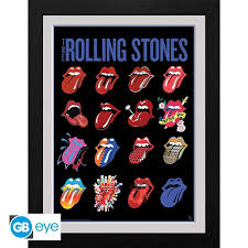 the rolling stones framed print