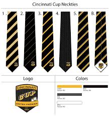 Custom Logo Neckties For Cincinnati Cup Soccer News