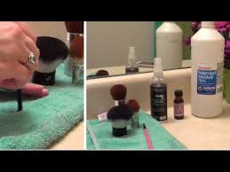 diy makeup brush spot cleaner spray