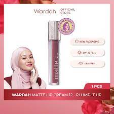 wardah exclusive matte lip cream 12