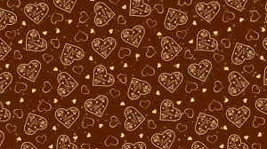 A e s t h e t i c iphone wallpaper vintage cute wallpapers brown . Brown Heart Aesthetic Wallpaper Kolpaper Awesome Free Hd Wallpapers