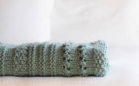 winter cuddler throw blanket knitting