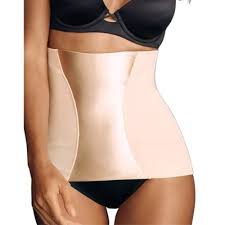 Flexees Womens Easy Up Pull On Waist Cincher Nude Size 2xlarge