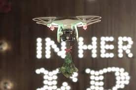 tgi fridays mistletoe delivery drone