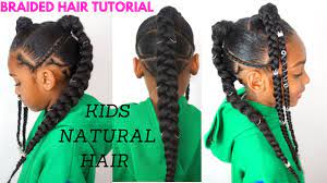kids natural hair tutorial quick