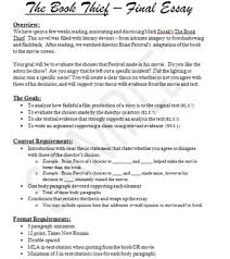 Movie And Book Comparison Essay Assignment And Rubric