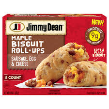 save on jimmy dean maple biscuit roll