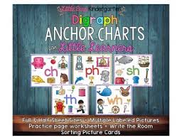 Digraph Anchor Charts Practice Pages For Little Learners