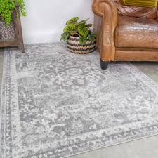 faded grey living room rugs traditional