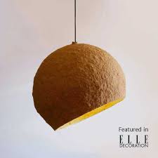 Paper Lamp Jupiter Refers With Its Shape And Color To One Of