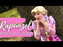 rapunzel cosplay makeup tutorial for
