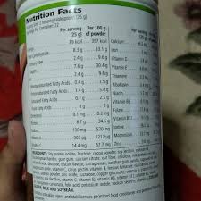 nutritious mixed soy protein drink