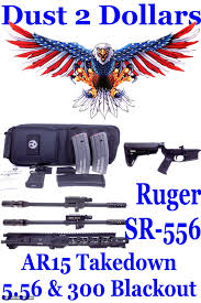 ruger takedown sr 556 ar15 semi