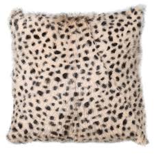 Average rating:0out of5stars, based on0reviews. Leopard Print Goat Fur Cushion Cover Grace Grey