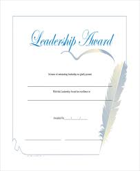 Leadership Certificate Template 11 Word Pdf Psd Format