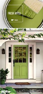 Green Exterior House Colors