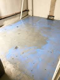 concrete bat floor