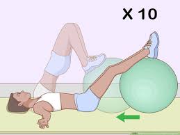 an exercise ball for beginners