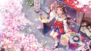 If you want to know other wallpaper, you could see our gallery on sidebar. Anime Girl Cherry Blossom 4k Wallpaper 4 642