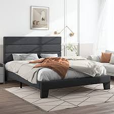 hoomic queen size bed frame with