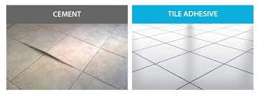tile adhesives vs cement myk