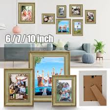 Wood Picture Photo Frames Collage Set