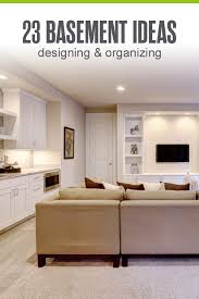 23 Basement Design Organization Ideas