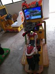driving arcade machine