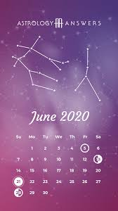 Did you know that the zodiac signs and astrology form the basis of almost every story and myth that we know, including those mentioned in numerous religious texts? Astrology Calendar June 2020 Astrologyanswers Com