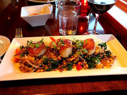 Scallops At The Chart House Portland Picture Of Chart