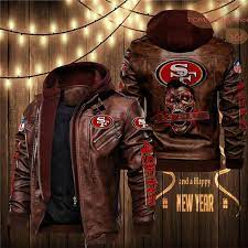 San Francisco 49ers Men Er Leather