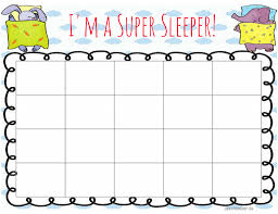 Bedtime Reward Chart When A Child Wont Stay In Bed Siena