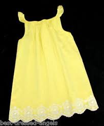 Details About Egg By Susan Lazar Yellow Embroidered Flutter Dress Silk Girl Sz 5 6 Easter New