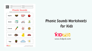 phonic sounds worksheets for kids kidpid