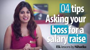 asking your boss for a salary raise