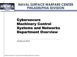 Cybersecure Machinery Control Systems And Networks