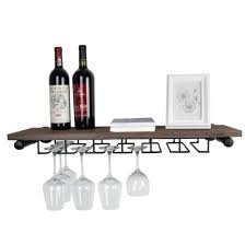 China Wall Mounted Wine Glass Rack With