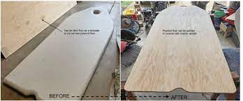 diy wood floor for inflatable boats