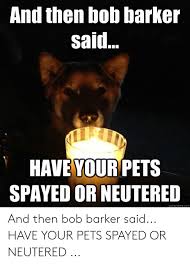 This is bob barker, reminding you to spay and neuter your friends. And Then Bob Barker Said Have Your Pets Spayed Or Neutered Quickmemecom And Then Bob Barker Said Have Your Pets Spayed Or Neutered Pets Meme On Me Me