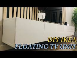 Diy Ikea Floating Tv Unit Mounting