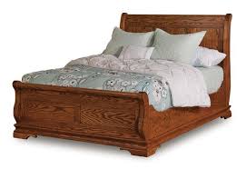 pewa sleigh bed from dutchcrafters