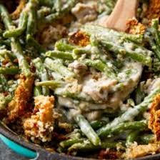 creamy green bean cerole from