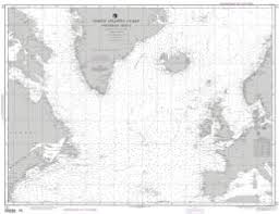 Oceangrafix Nga Nautical Chart 121 North Atlantic Ocean